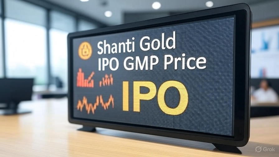 Shanti Gold IPO gmp Today- शांति गोल्ड आईपीओ: जीएमपी, कीमत, और पूरी जानकारी