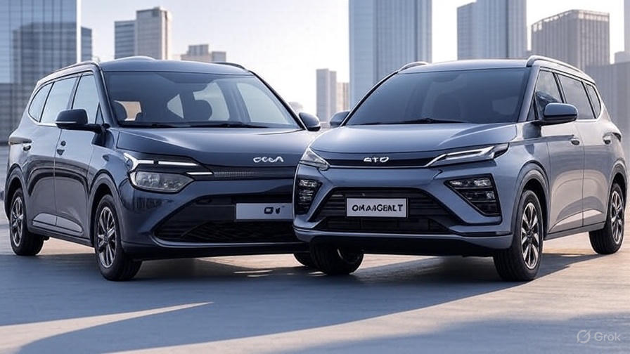 2025 Kia Carens Clavis EV vs BYD eMax 7